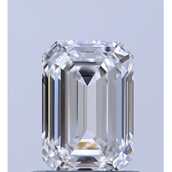Diament szlif szmaragdowy, 0.8ct, VS1, F, GIA 2446519466