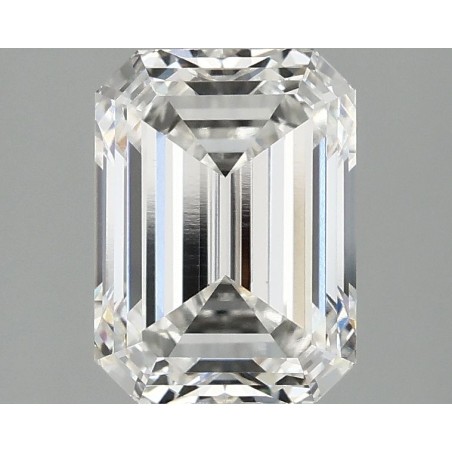 Diament laboratoryjny bezbarwny szlif szmaragdowy, 2.56ct, VVS2, F, IGI LG737539293