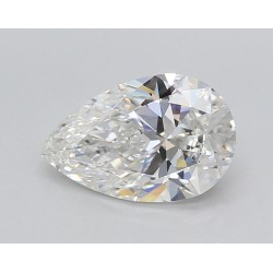 Diament laboratoryjny bezbarwny szlif gruszkowy, 1.52ct, VVS2, E, IGI LG728556305