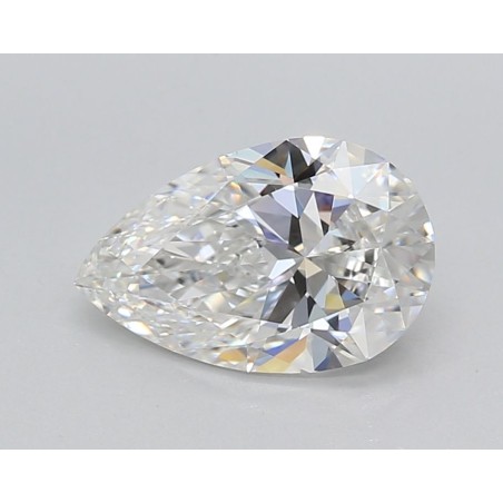 Diament laboratoryjny bezbarwny szlif gruszkowy, 1.52ct, VVS2, E, IGI LG728556305