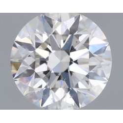 Diament szlif okrągły, 0.7ct, SI2, F, GIA 2504880640