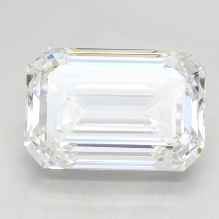 Diament laboratoryjny bezbarwny szlif szmaragdowy, 2.11ct, VVS1, D, GIA 2506172405