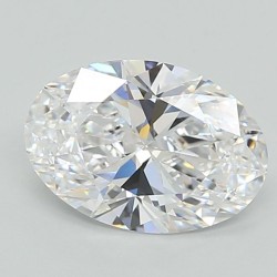 Diament laboratoryjny bezbarwny szlif owalny, 2.5ct, VVS1, D, GIA 1533654619