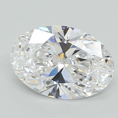 Diament laboratoryjny bezbarwny szlif owalny, 2.5ct, VVS1, D, GIA 1533654619