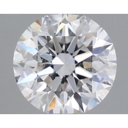 Diament szlif okrągły, 0.7ct, SI2, D, GIA 2497817237