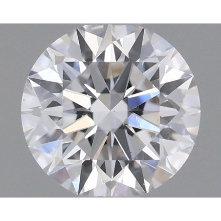 Diament szlif okrągły, 0.55ct, SI1, D, GIA 2504356077