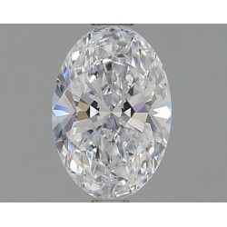 Diament laboratoryjny bezbarwny szlif owalny, 1.08ct, VVS2, E, IGI LG602396535