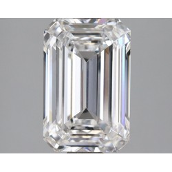 Diament laboratoryjny bezbarwny szlif szmaragdowy, 2.58ct, VVS1, D, IGI LG707529960
