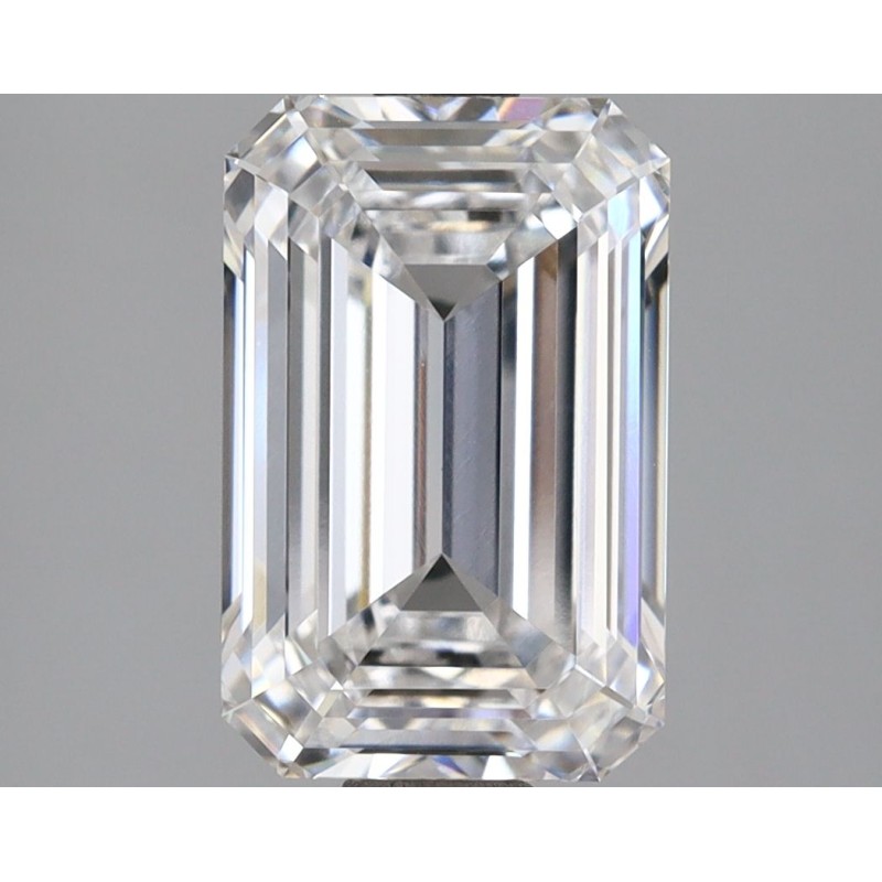 Diament laboratoryjny bezbarwny szlif szmaragdowy, 2.58ct, VVS1, D, IGI LG707529960 Diament laboratoryjny bezbarwny szlif szmaragdowy, 2.58ct, VVS1, D, IGI LG707529960