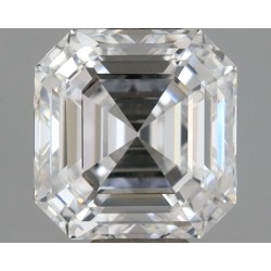 Diament laboratoryjny bezbarwny szlif szmaragdowy, 1.01ct, VVS1, D, IGI LG710551692