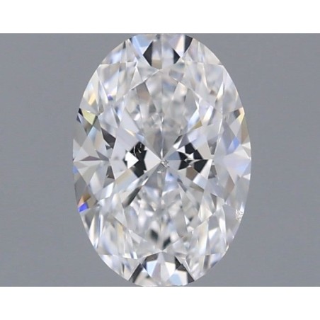 Diament szlif owalny, 0.6ct, SI2, E, GIA 7523763108