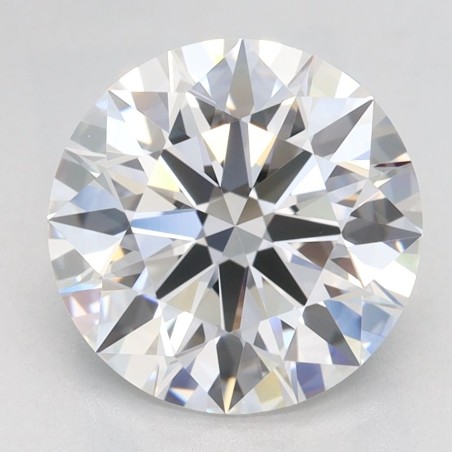 Diament laboratoryjny bezbarwny szlif okrągły, 2.54ct, VVS1, D, GIA 2504186602