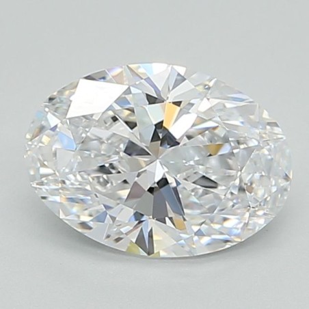 Diament laboratoryjny bezbarwny szlif owalny, 2.01ct, VVS1, D, IGI LG726542468