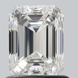 Diament szlif szmaragdowy, 1.0ct, VVS2, F, GIA 7522128173