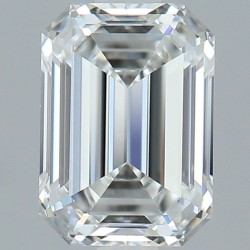 Diament szlif szmaragdowy, 1.01ct, VVS2, F, GIA 7532064467