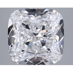 Diament laboratoryjny bezbarwny szlif poduszkowy brylantowy, 2.61ct, VVS2, E, GIA 1533643873