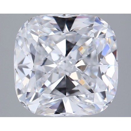 Diament laboratoryjny bezbarwny szlif poduszkowy brylantowy, 2.9ct, VVS2, D, GIA 6535655111