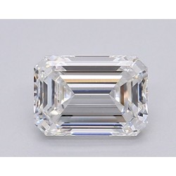 Diament laboratoryjny bezbarwny szlif szmaragdowy, 1.03ct, VVS2, E, IGI LG619429980