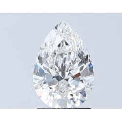 Diament laboratoryjny bezbarwny szlif gruszkowy, 1.55ct, VVS2, E, IGI 627409803