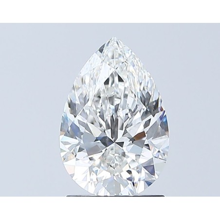 Diament laboratoryjny bezbarwny szlif gruszkowy, 1.55ct, VVS2, E, IGI 627409803