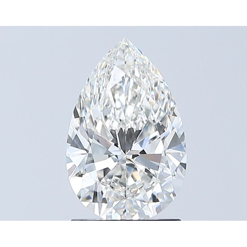 Diament laboratoryjny bezbarwny szlif gruszkowy, 1.53ct, VVS2, F, IGI 627409617 Diament laboratoryjny bezbarwny szlif gruszkowy, 1.53ct, VVS2, F, IGI 627409617