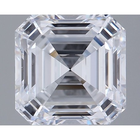 Diament laboratoryjny bezbarwny Asscher, 2.17ct, VVS2, D, GIA 2534655120