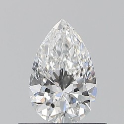 Diament szlif gruszkowy, 0.5ct, VVS2, E, GIA 6535009207