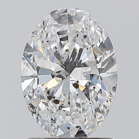 Diament szlif owalny, 1.2ct, SI2, D, HRD 250000166953