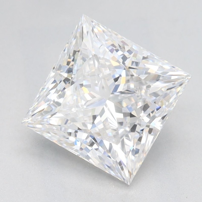 Diament laboratoryjny bezbarwny szlif princess, 2.17ct, VVS1, D, GIA 7501193590 Diament laboratoryjny bezbarwny szlif princess, 2.17ct, VVS1, D, GIA 7501193590