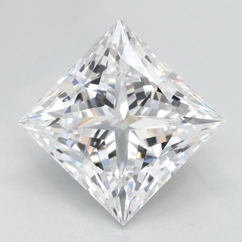 Diament laboratoryjny bezbarwny szlif princess, 2.54ct, VVS1, D, GIA 6505221679 Diament laboratoryjny bezbarwny szlif princess, 2.54ct, VVS1, D, GIA 6505221679