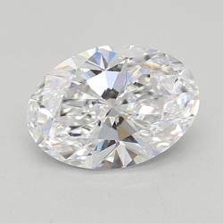 Diament laboratoryjny bezbarwny szlif owalny, 1.19ct, VVS2, D, IGI LG598394189