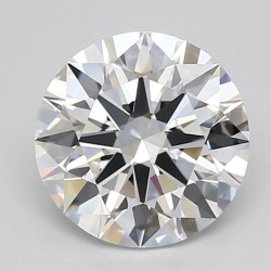 Diament laboratoryjny bezbarwny szlif okrągły, 2.6ct, VVS1, D, IGI LG729572573