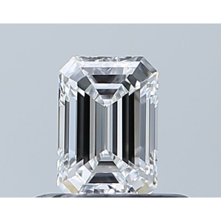 Diament szlif szmaragdowy, 0.4ct, VVS1, E, GIA 7538498004