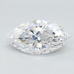 Diament laboratoryjny bezbarwny markiza, 2.11ct, VVS1, D, GIA 7522981591