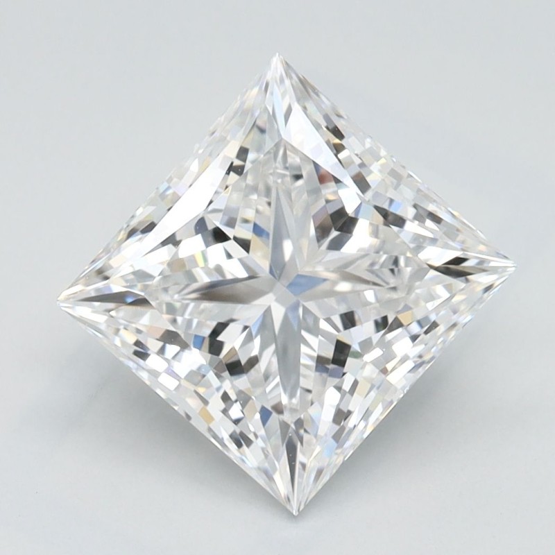 Diament laboratoryjny bezbarwny szlif princess, 2.45ct, VVS1, D, IGI LG723533469