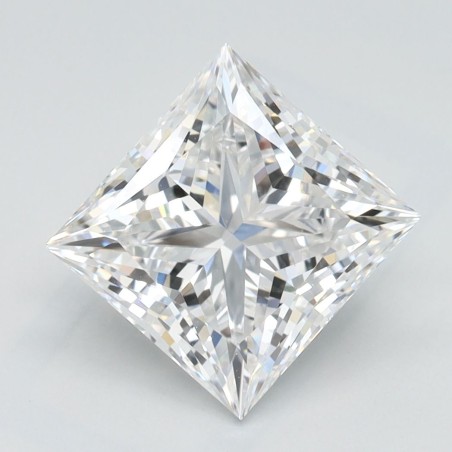 Diament laboratoryjny bezbarwny szlif princess, 2.45ct, VVS1, D, IGI LG723533469