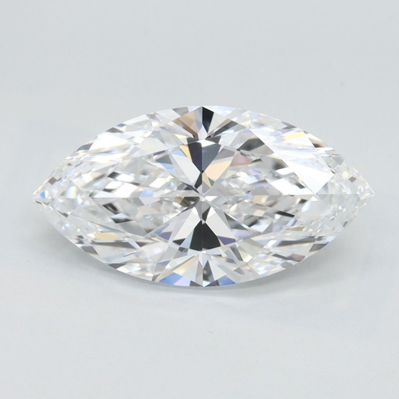 Diament laboratoryjny bezbarwny markiza, 2.16ct, VVS1, D, GIA 6522981622