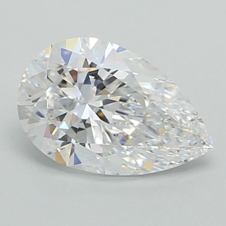 Diament laboratoryjny bezbarwny szlif gruszkowy, 2.02ct, VVS1, D, IGI LG722562646