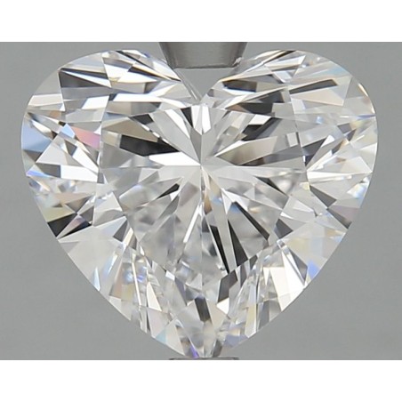 Diament laboratoryjny bezbarwny serce, 2.7ct, VVS2, D, GIA 7456985767
