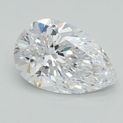 Diament laboratoryjny bezbarwny szlif gruszkowy, 2.04ct, VVS1, D, IGI LG722562594