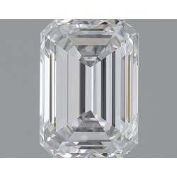 Diament szlif szmaragdowy, 0.8ct, VVS2, E, GIA 5533547286