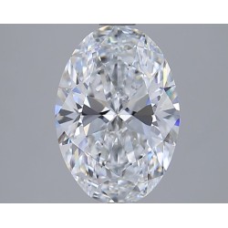 Diament laboratoryjny bezbarwny szlif owalny, 2.11ct, VVS1, E, IGI LG735544689