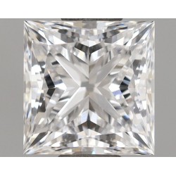 Diament laboratoryjny bezbarwny szlif princess, 1.07ct, VVS2, D, IGI LG719507974