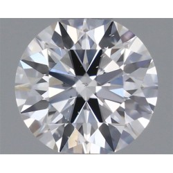 Diament szlif okrągły, 0.6ct, SI2, D, GIA 1509690995