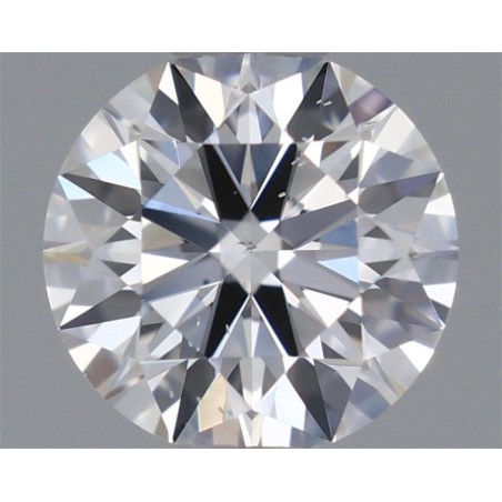 Diament szlif okrągły, 0.6ct, SI2, D, GIA 1509690995
