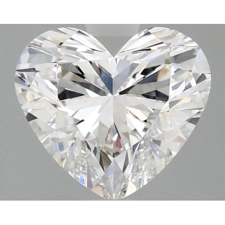 Diament laboratoryjny bezbarwny serce, 2.1ct, VVS2, E, IGI LG704519582