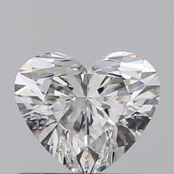 Diament serce, 0.51ct, VVS2, E, GIA 2537311147