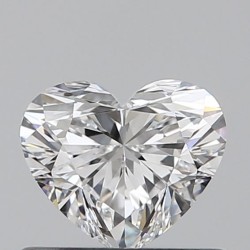 Diament serce, 0.5ct, VS2, D, GIA 6522924545