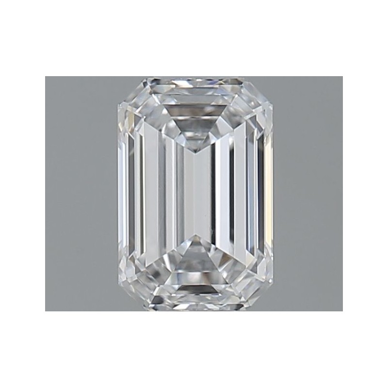 Diament szlif szmaragdowy, 0.5ct, VS2, D, GIA 7536201709