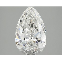 Diament laboratoryjny bezbarwny szlif gruszkowy, 1.98ct, VVS2, F, IGI LG742512551
